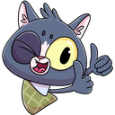 Стикер Балдей #24 ВКонтакте