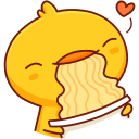 Стикер Хвостик #9 ВКонтакте