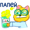 Стикер Классный Кот #10 ВКонтакте