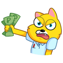 Стикер Классный Кот #16 ВКонтакте