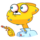 Стикер Классный Кот #21 ВКонтакте