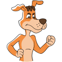 Стикер Простоквашино #19 ВКонтакте