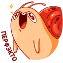 Стикер Улитка Генри #21 ВКонтакте