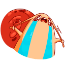 Стикер Улитка Генри #22 ВКонтакте