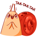 Стикер Улитка Генри #37 ВКонтакте