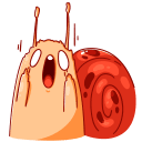 Стикер Улитка Генри #38 ВКонтакте