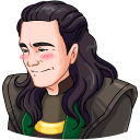 Стикер Локи #3 ВКонтакте