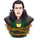 Стикер Локи #7 ВКонтакте