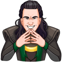 Стикер Локи #8 ВКонтакте