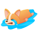 Стикер Бублик #20 ВКонтакте