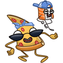 Стикер Фил и Ронни #13 ВКонтакте