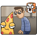 Стикер Фил и Ронни #41 ВКонтакте