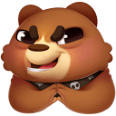 Стикер Мишка Мотя #38 ВКонтакте