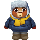 Стикер Мишка Мотя #53 ВКонтакте