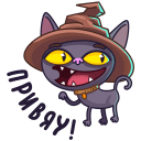 Стикер Кот Сима #1 ВКонтакте