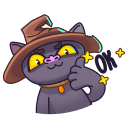 Стикер Кот Сима #26 ВКонтакте