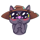 Стикер Кот Сима #31 ВКонтакте