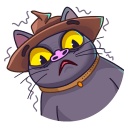 Стикер Кот Сима #34 ВКонтакте