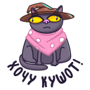 Стикер Кот Сима #45 ВКонтакте