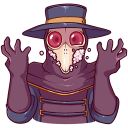 Стикер Доктор Счастье #8 ВКонтакте