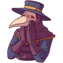 Стикер Доктор Счастье #13 ВКонтакте