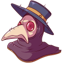 Стикер Доктор Счастье #16 ВКонтакте