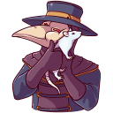 Стикер Доктор Счастье #48 ВКонтакте