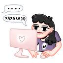 Стикер Тина #5 ВКонтакте