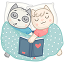 Sticker Lamur #14 VK