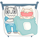 Sticker Lamur #15 VK