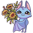 Стикер Бэтси #6 ВКонтакте