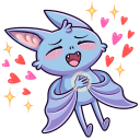 Стикер Бэтси #10 ВКонтакте