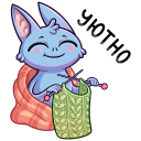 Стикер Бэтси #17 ВКонтакте