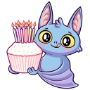 Стикер Бэтси #18 ВКонтакте