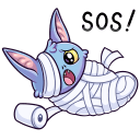 Стикер Бэтси #26 ВКонтакте