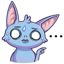 Стикер Бэтси #34 ВКонтакте