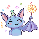 Стикер Бэтси #39 ВКонтакте