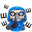 Стикер Кру #17 ВКонтакте