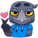 Стикер Кру #32 ВКонтакте