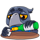 Стикер Кру #34 ВКонтакте