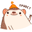 Стикер Имбирчик #1 ВКонтакте