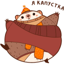 Стикер Имбирчик #5 ВКонтакте