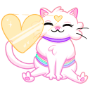 Стикер Котострофа #4 ВКонтакте