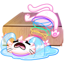 Стикер Котострофа #5 ВКонтакте