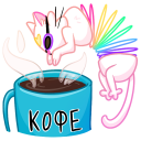 Стикер Котострофа #21 ВКонтакте