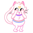 Стикер Котострофа #32 ВКонтакте