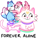 Стикер Котострофа #39 ВКонтакте