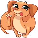 Стикер Бусинка #16 ВКонтакте