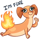 Стикер Бусинка #25 ВКонтакте