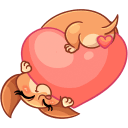 Стикер Бусинка #40 ВКонтакте